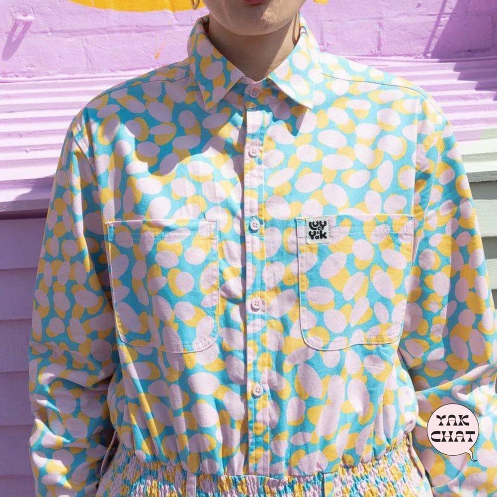 L.E. Eddie Boilersuit: ORGANIC COTTON - Andie Spot . Size Large but runs big.